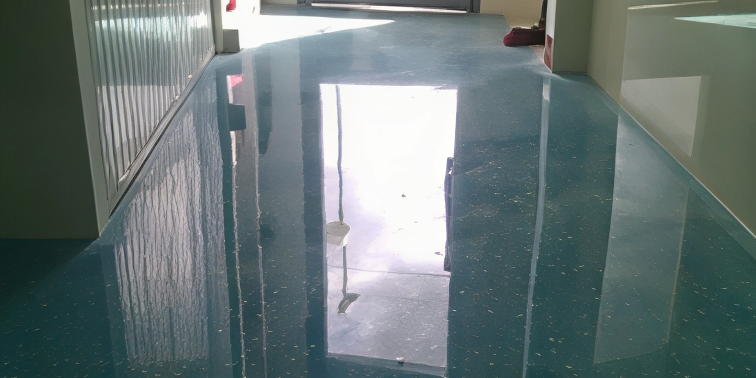 pulidos de hormigón en seco