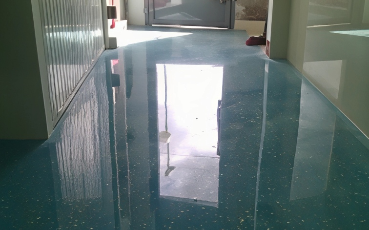 pulidos de hormigón en seco