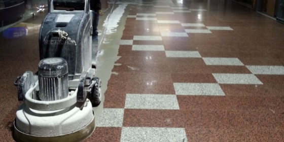 pulido y brillo de granito